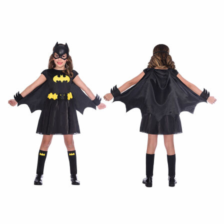 Batgirl Kleid Mädchen 10-12 Jahre