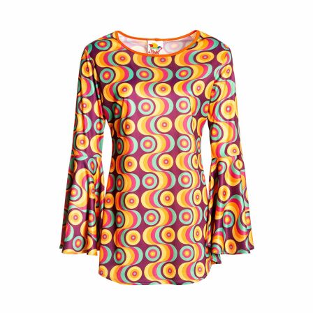 Hippie Top Damen orange 36-38