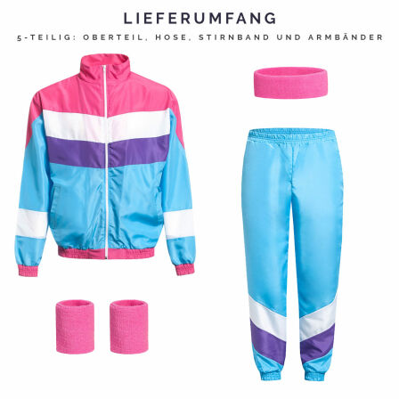 80er Jahre Outfit komplett