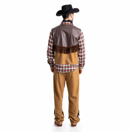 Cowboy Kostüm Herren mit Hut 60-62