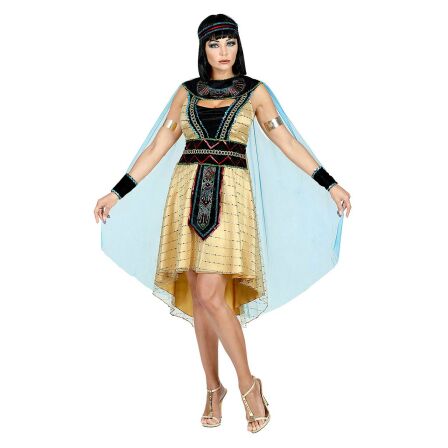 Ägypter Kostüm Kleid Damen gold