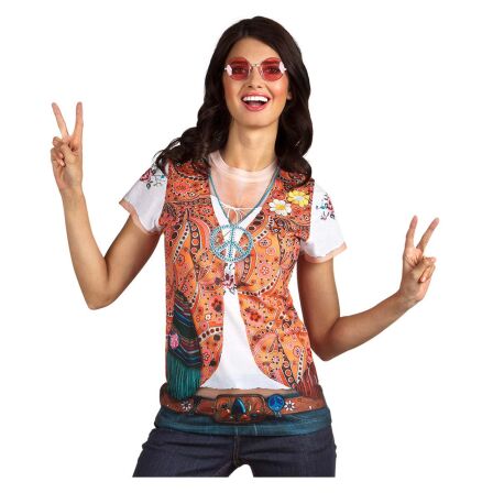 Hippie T-Shirt Damen