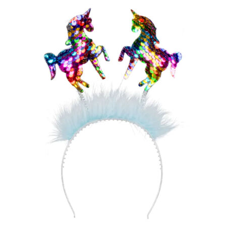 Haarreifen Einhorn glitzer Damen