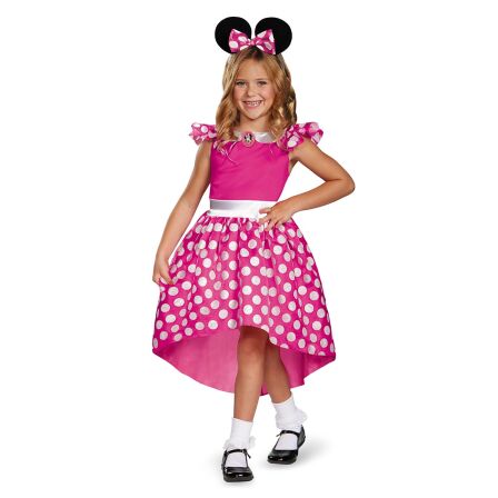 Minnie Maus Kost&uuml;m pink M&auml;dchen