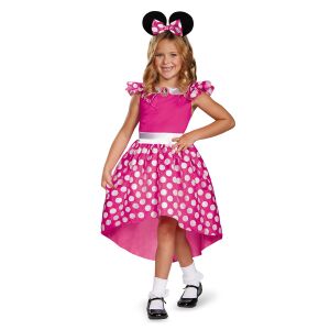 Minnie Maus Kostüm pink Mädchen