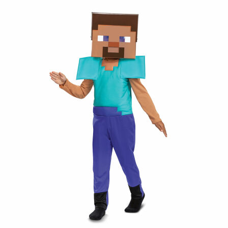 Steve Kost&uuml;m Kinder Minecraft