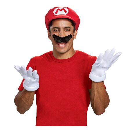 Super Mario Kostüm Set Erwachsene