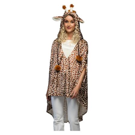 Poncho Giraffe Erwachsene