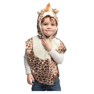 Poncho Giraffe Kostüm Kinder