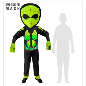 alien overall mit maske