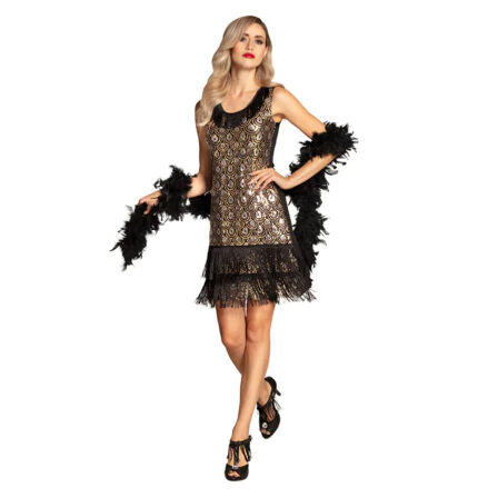 Flapper Kleid 20er Jahre Damen