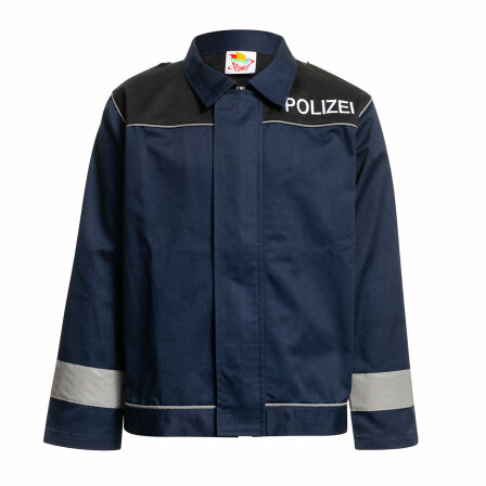 Polizei Uniform Kinder mit Mütze 140