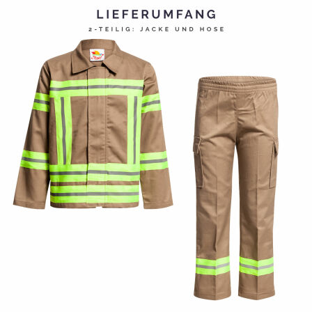 Feuerwehr Uniform Kinder Größe 116