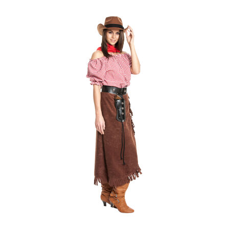 Western Look Damen braun 32-34